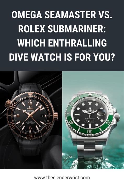 difference in band for rolex and omega|rolex submariner vs omega speedmaster.